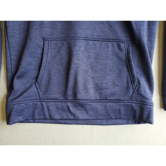 Under Armour Storm Coldgear Adult Mens Loose Fit Blue Pullover Hoodie Sweatshirt - Picture 4 of 7